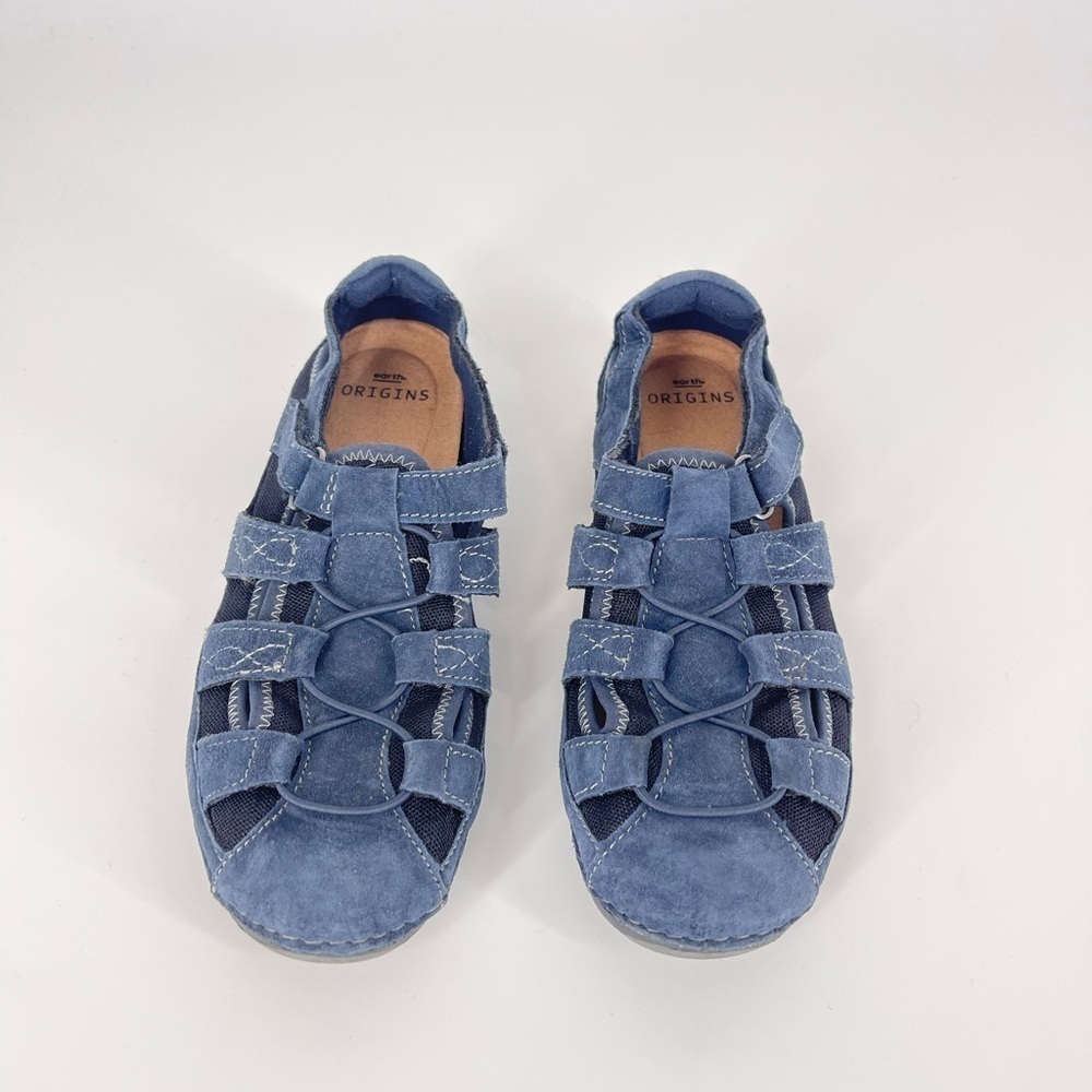 Earth Origins 8m Blue Comfort Sandals Shoes (SB1#15)